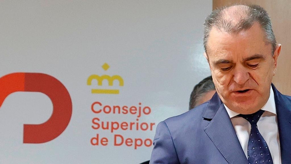 José Manuel Franco, en la sede del Consejo Superior de Deportes.