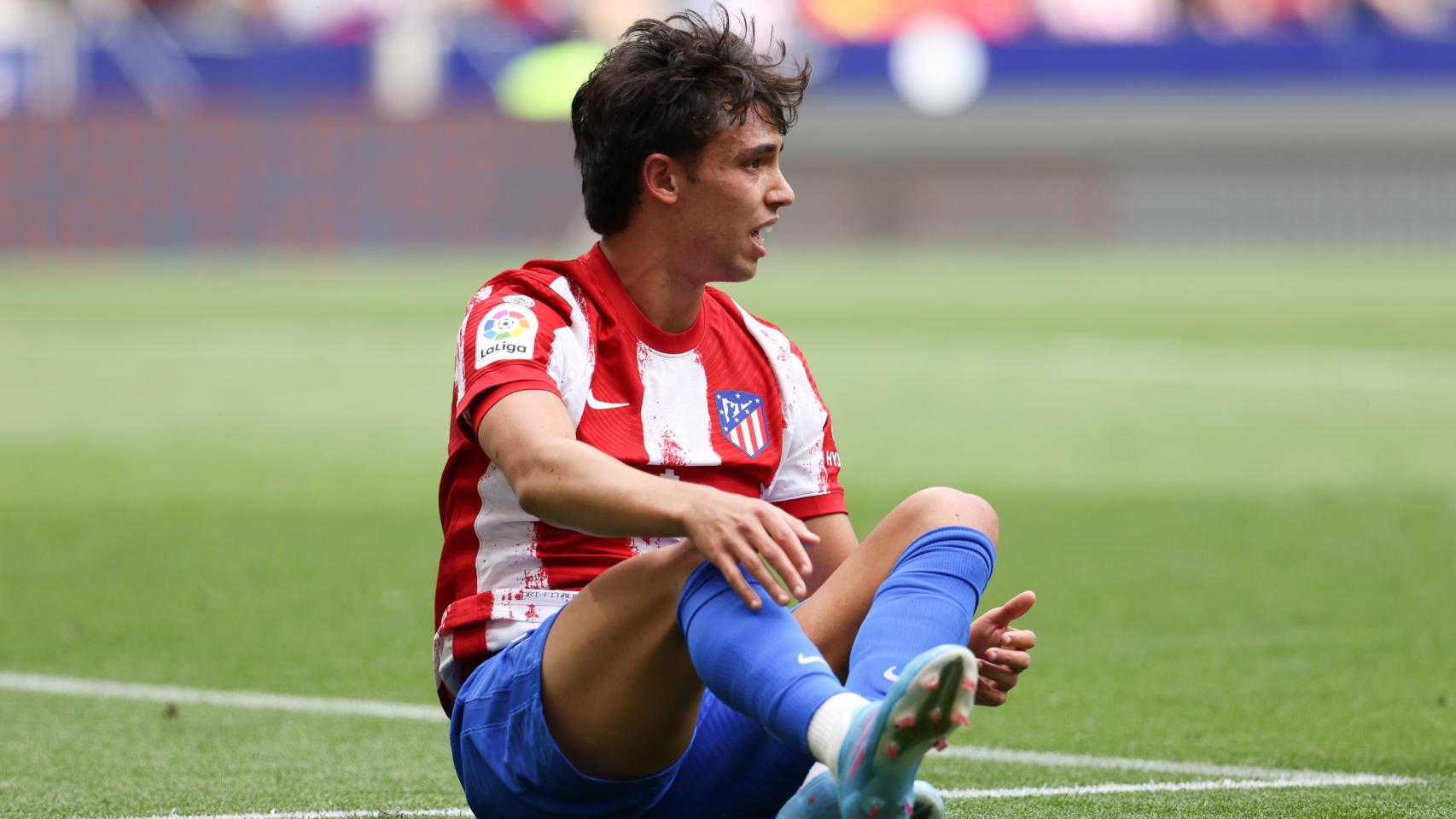 Joao Félix, en un partido del Atlético de Madrid de la temporada 2021/2022