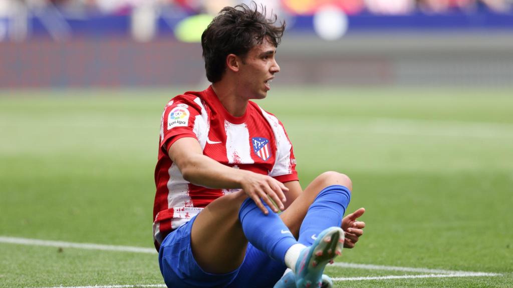Joao Félix, en un partido del Atlético de Madrid de la temporada 2021/2022