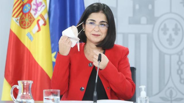 La ministra de Sanidad, Carolina Darias, en una imagen reciente