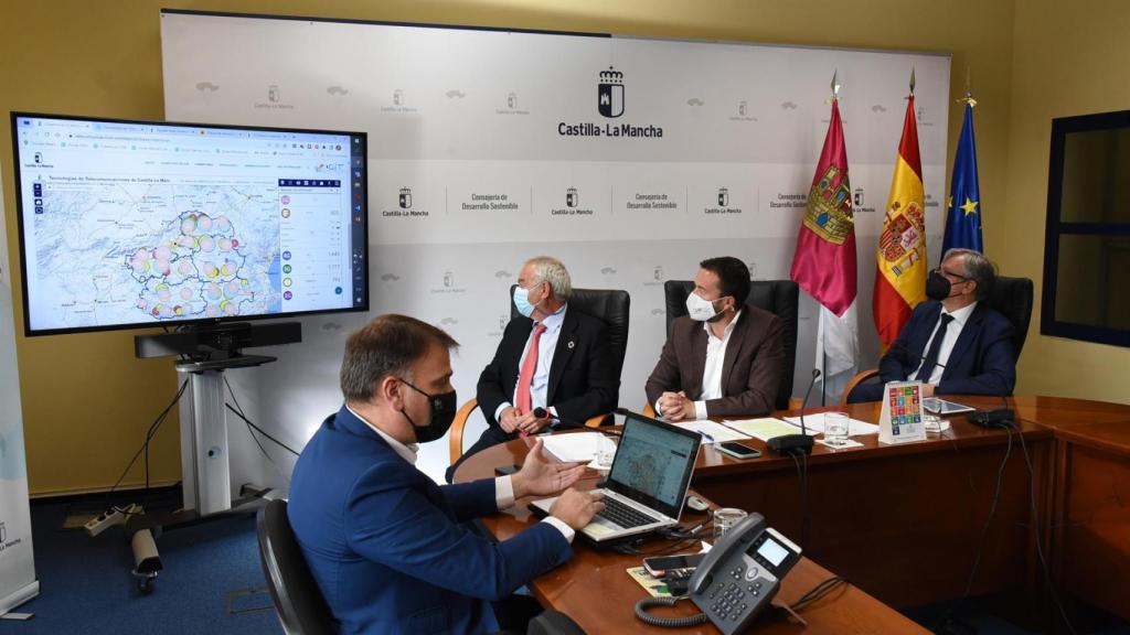 Presentación del Centro de Información de Telecomunicaciones (CIT). Foto: JCCM.
