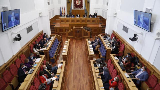 Pleno de las Cortes de Castilla-La Mancha. Foto: Cortes CLM.