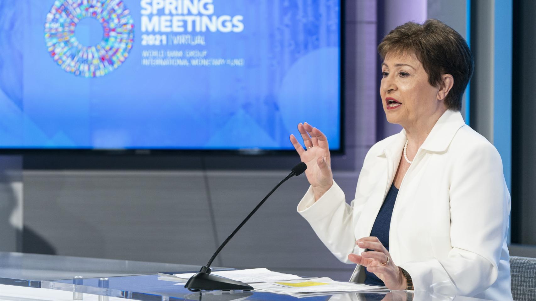 La directora gerente del FMI, Kristalina Georgieva.