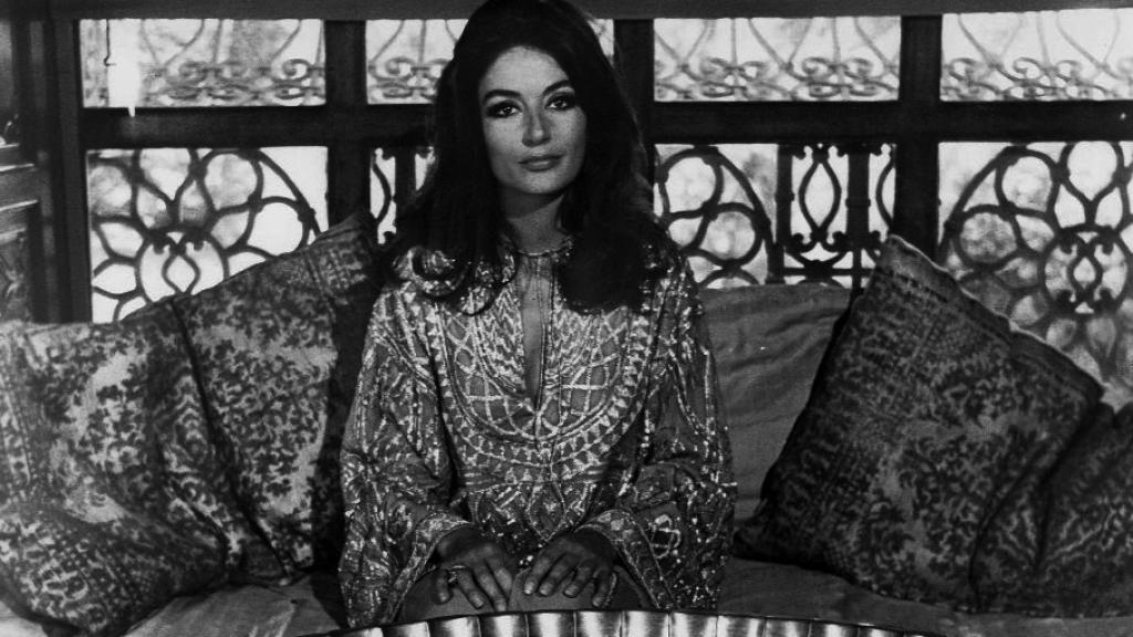 La actriz francesa Anouk Aimée.