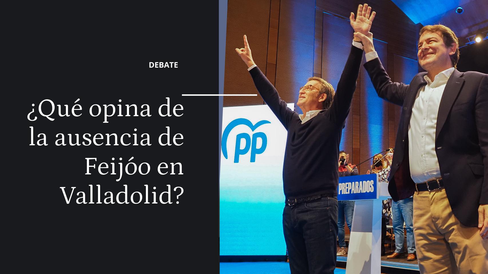 Debate | ¿Cree que Feijóo debería haber acudido al acto de posesión de Mañueco?
