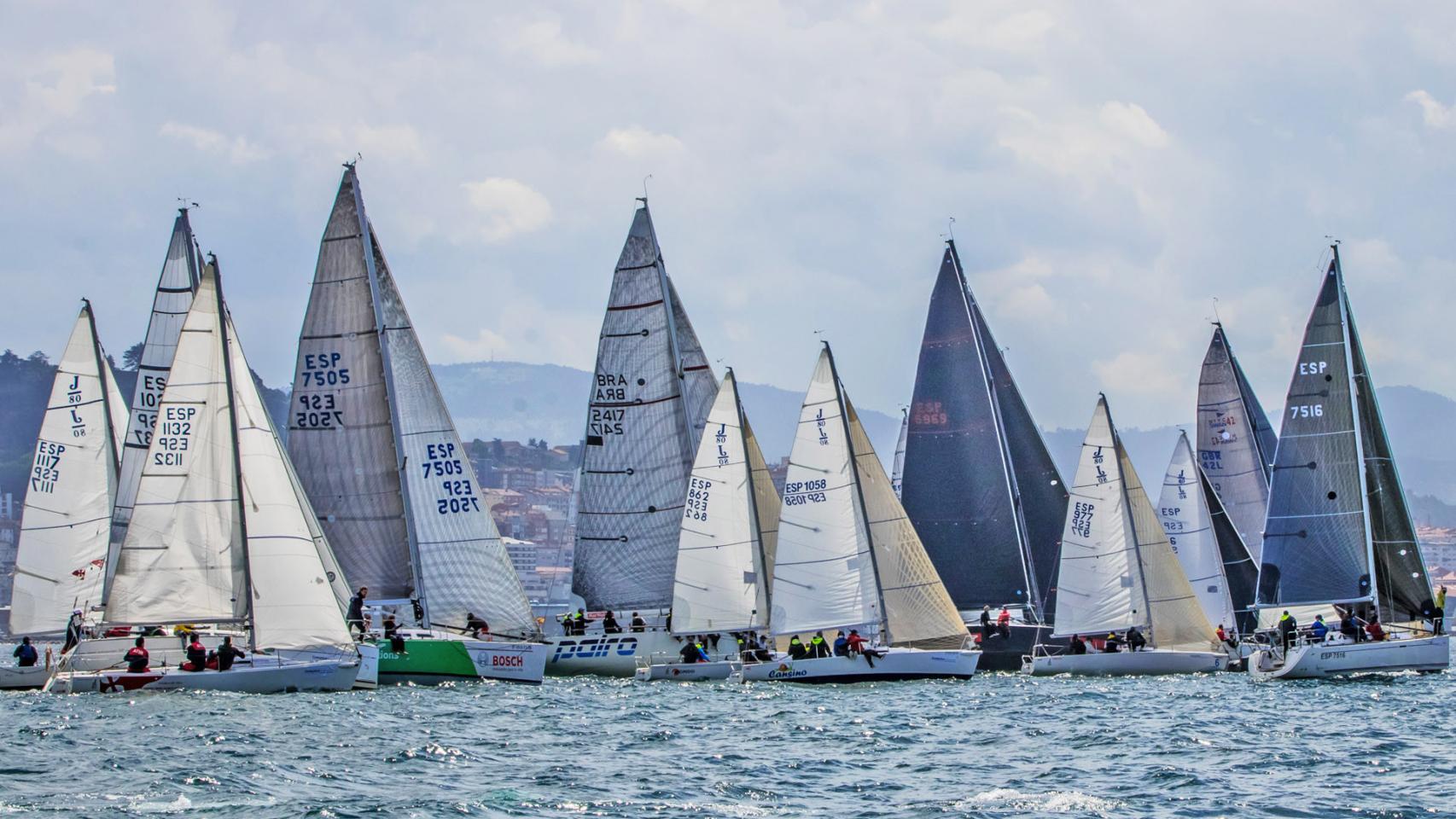 Parte de la flota de la última edición del Trofeo Comunica.