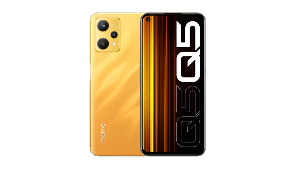 Realme Q5 en dorado