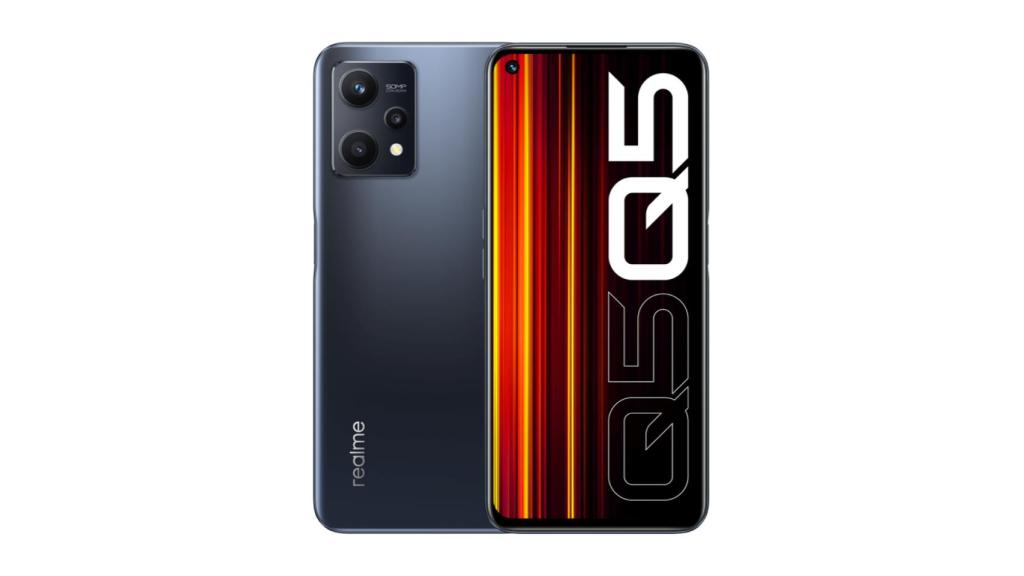 El Realme Q5 en color gris