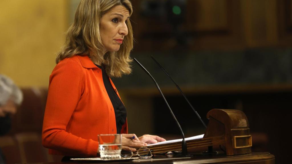 La vicepresidenta segunda del Gobierno y ministra de Trabajo y Economía Social, Yolanda Díaz. EP