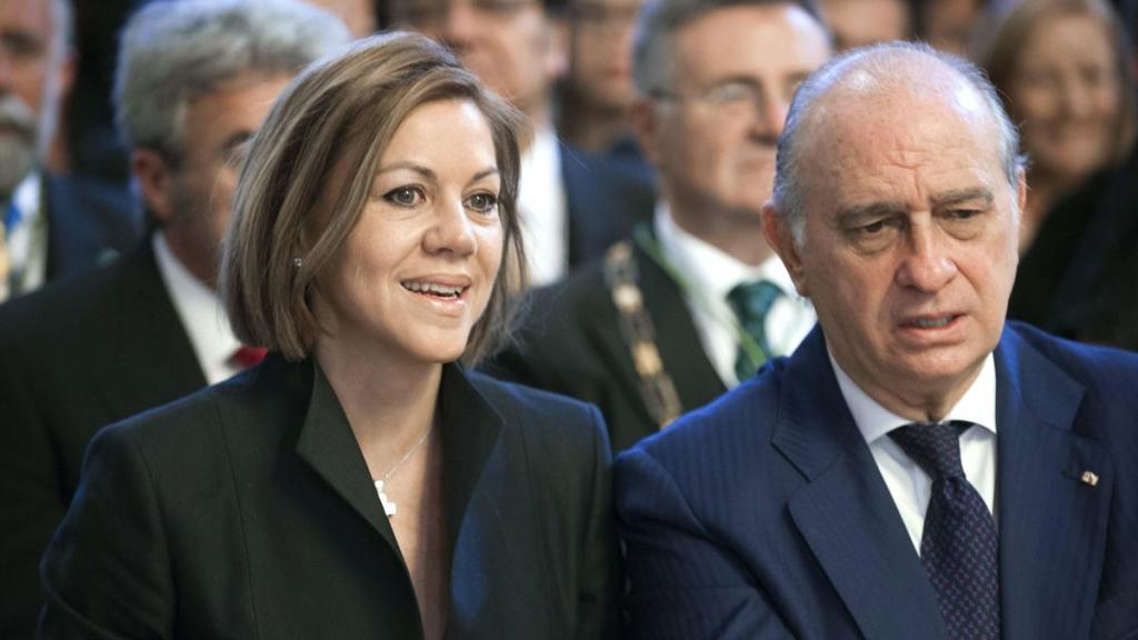Fernández Díaz y Cospedal, en una imagen de archivo./