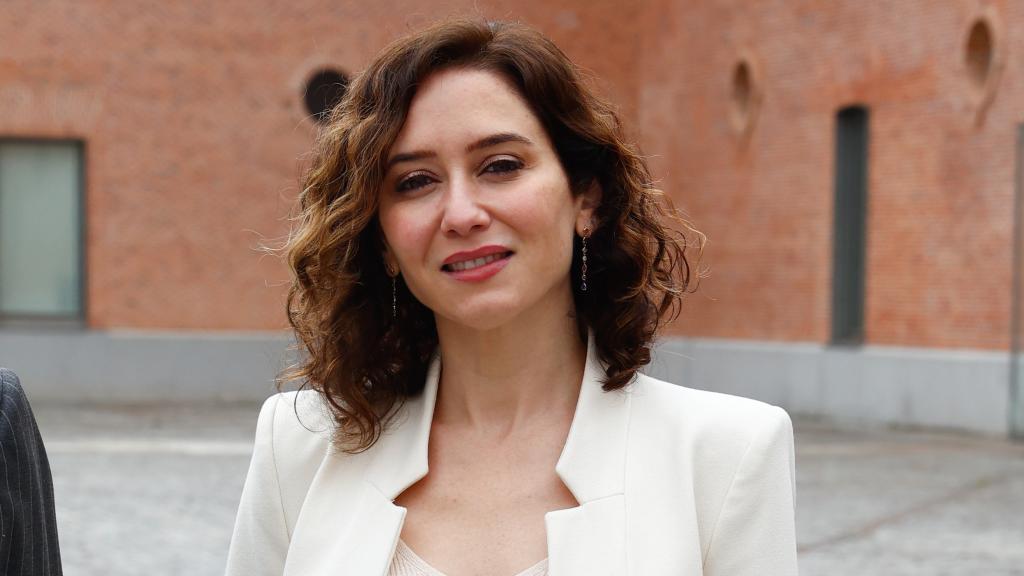 La presidenta de la Comunidad de Madrid durante un acto público en marzo de 2022.