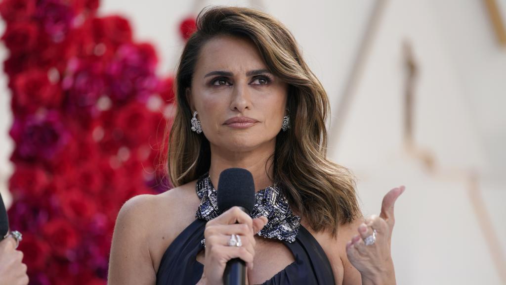 La actriz Penélope Cruz durante la pasada celebración de los Oscar, en marzo de 2022.