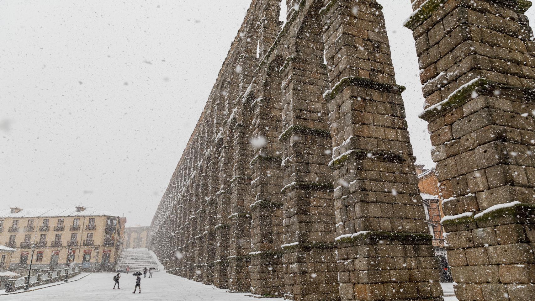 Más de 2.200 alumnos de Segovia no han podido acudir a clase por las copiosas nevadas