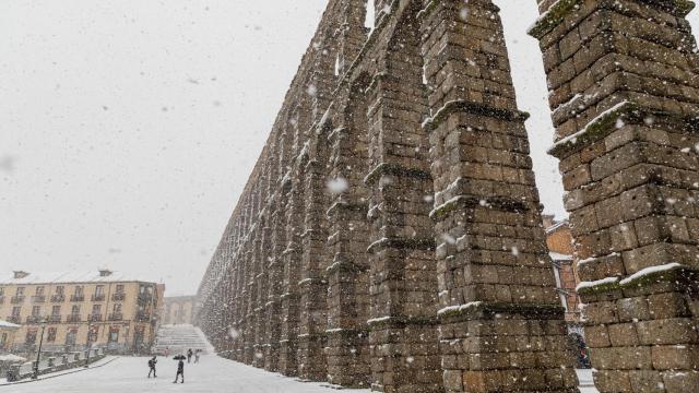 Más de 2.200 alumnos de Segovia no han podido acudir a clase por las copiosas nevadas