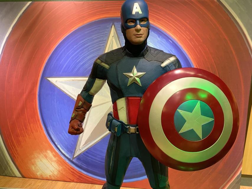Imagen de uno de los superhéroes
