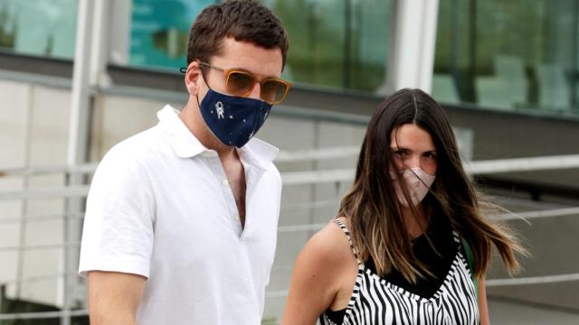 Laura Matamoros y Benji Aparicio en una imagen de archivo.