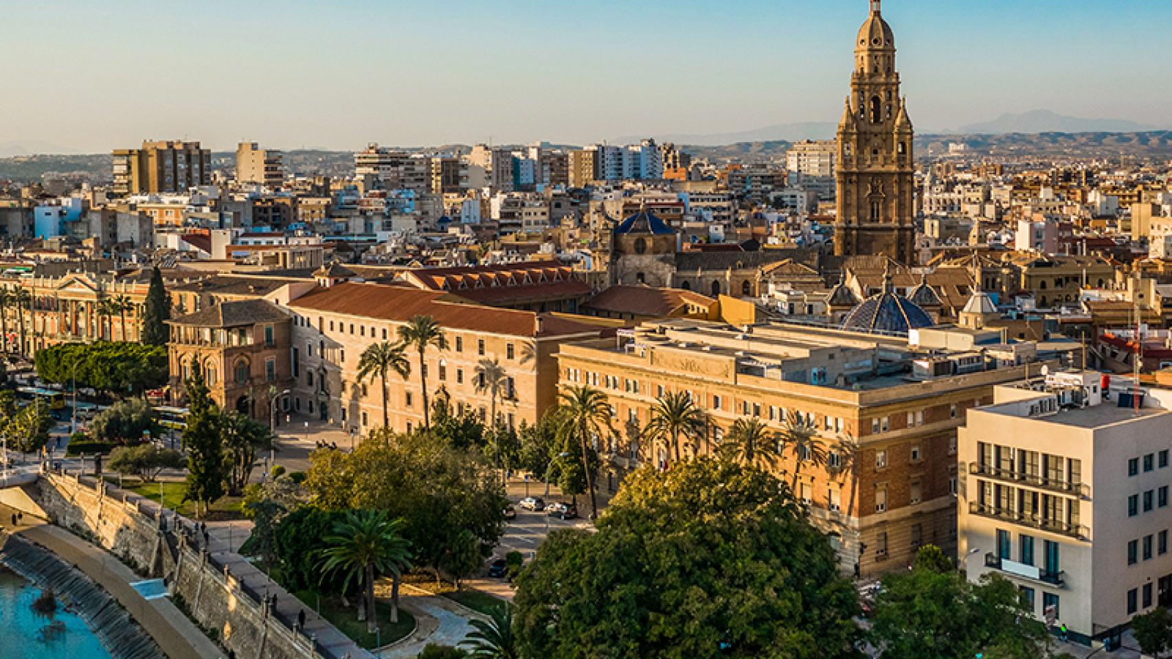 Vista de Murcia