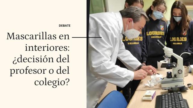 Debate | Los profesores no estarán obligados a llevar mascarilla aunque su centro lo requiera.  ¿Qué le parece?