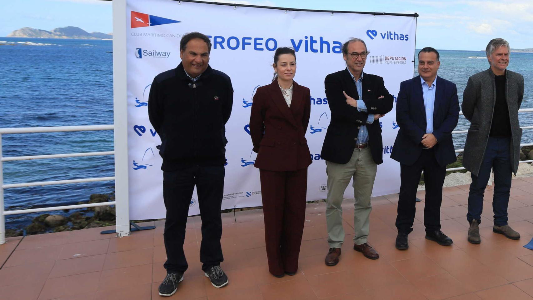 Presentación del II Trofeo Vithas Vigo en el Club Marítimo de Canido.