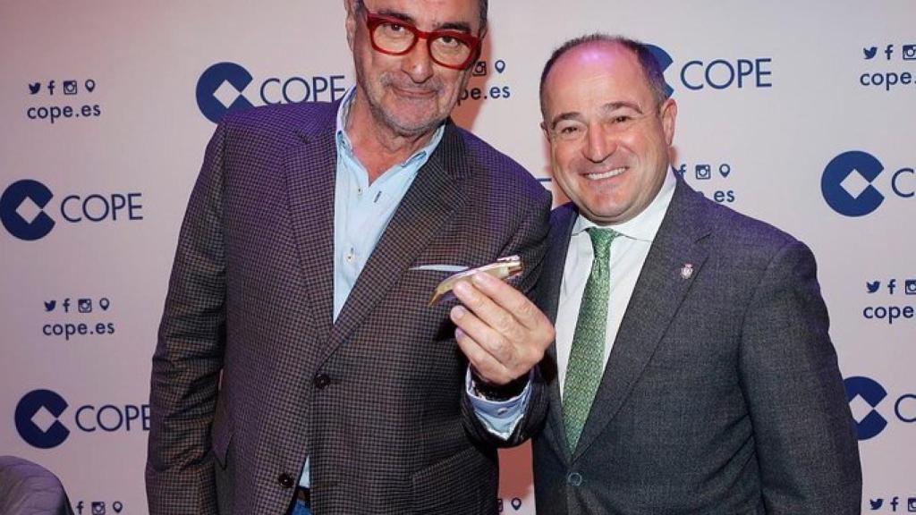 Carlos Herrera, Emilio Sáez y la navaja de Albacete
