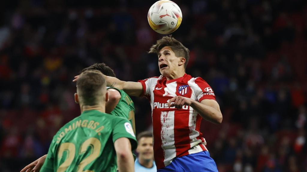 Giuliano Simeone, en su debut oficial con el Atlético de Madrid