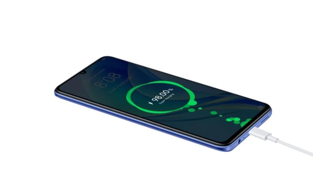 Huawei Nova Y70 Plus carga