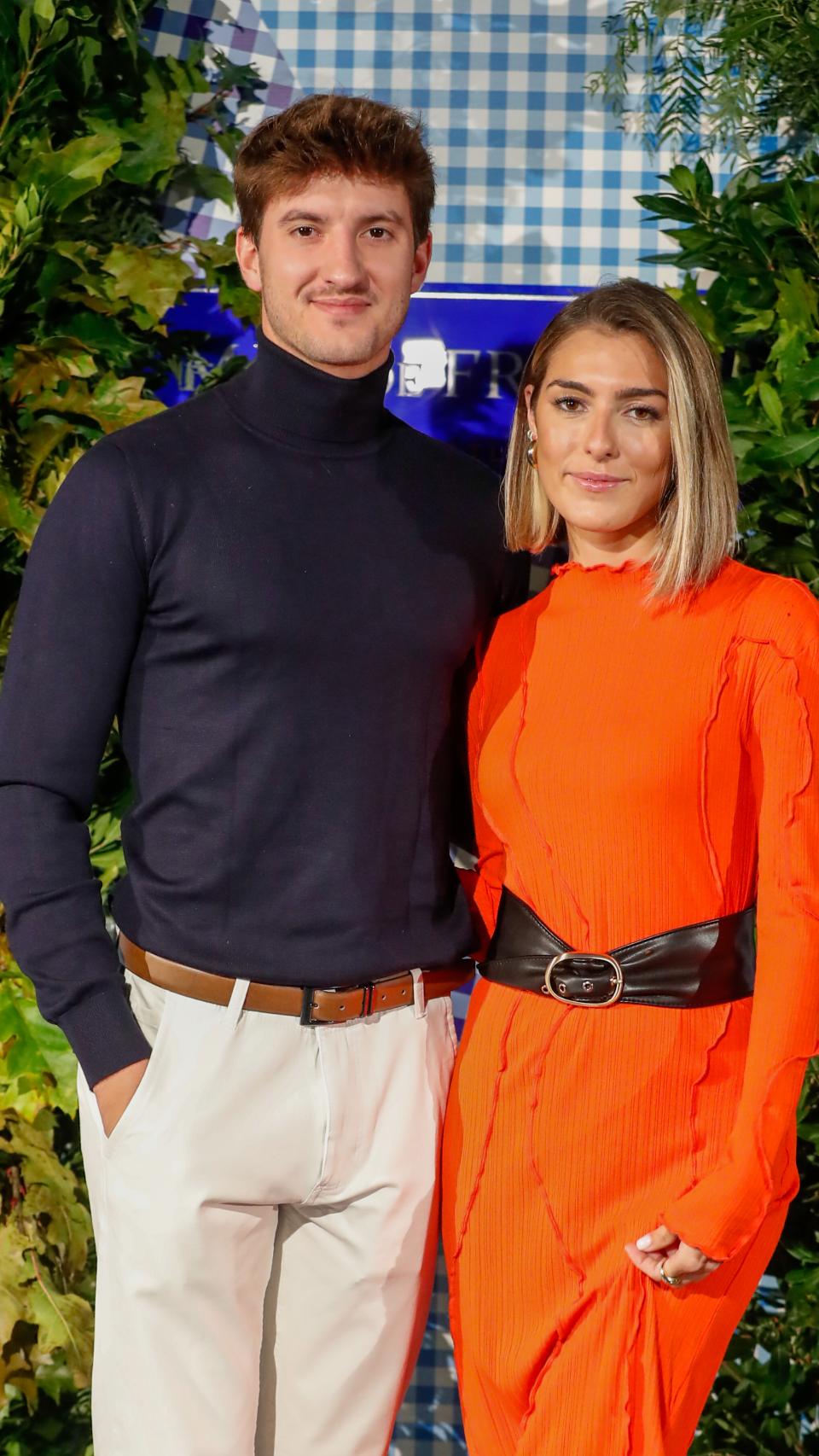 Anna Ferrer Padilla e Iván Martín en un evento público en Madrid en octubre de 2021.