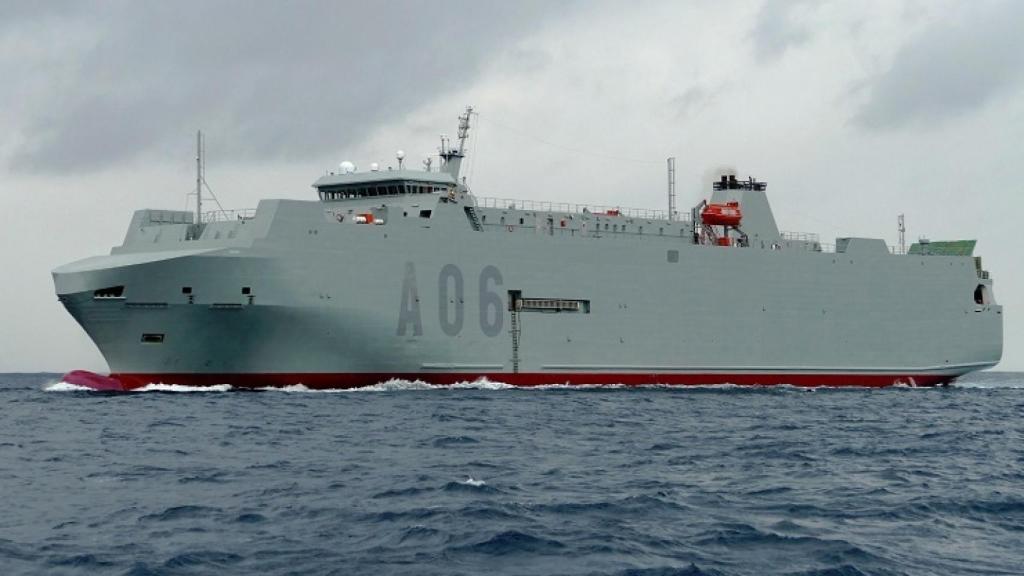 El buque Ysabel en su primera misión en el Mediterráneo