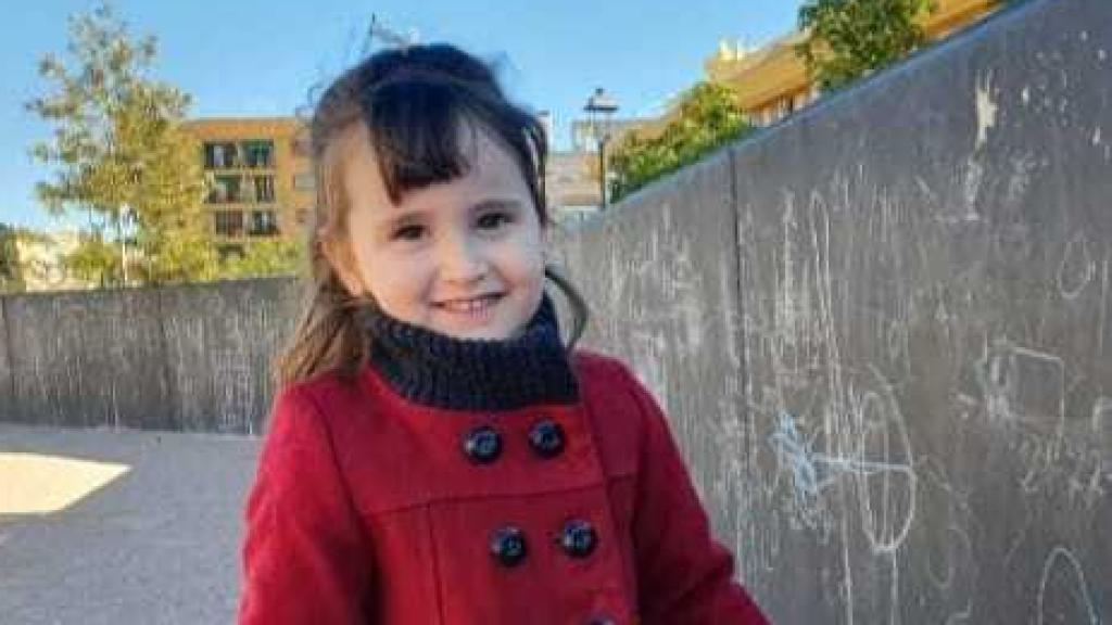 La pequeña Vera en una foto difundida por su familia.
