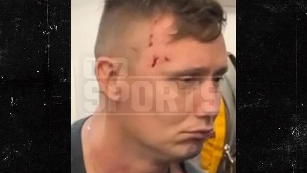 Imagen del pasajero que increpó a Mike Tyson tras la pelea