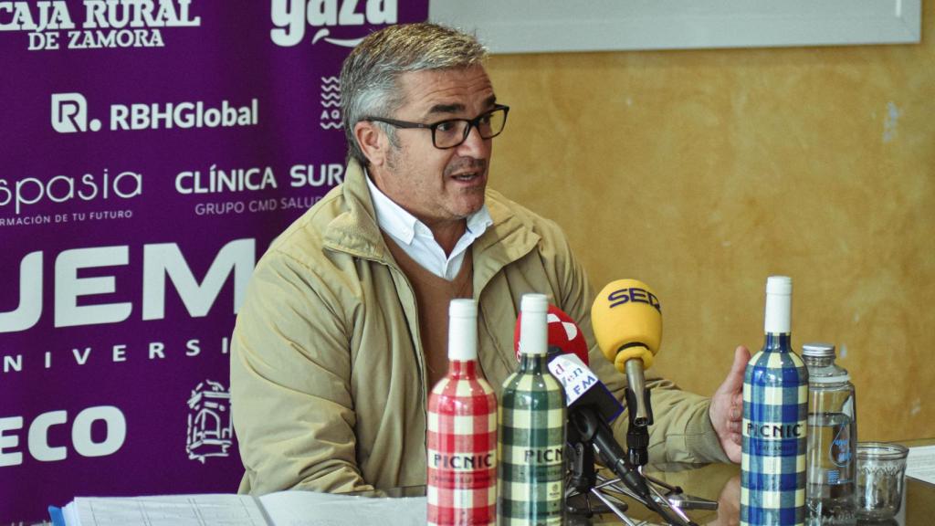 Paco García, entrenador del Real Valladolid Baloncesto