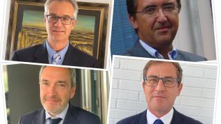 Los nuevos secretarios generales de Industria, Medio Ambiente, Cultura y Agricultura.