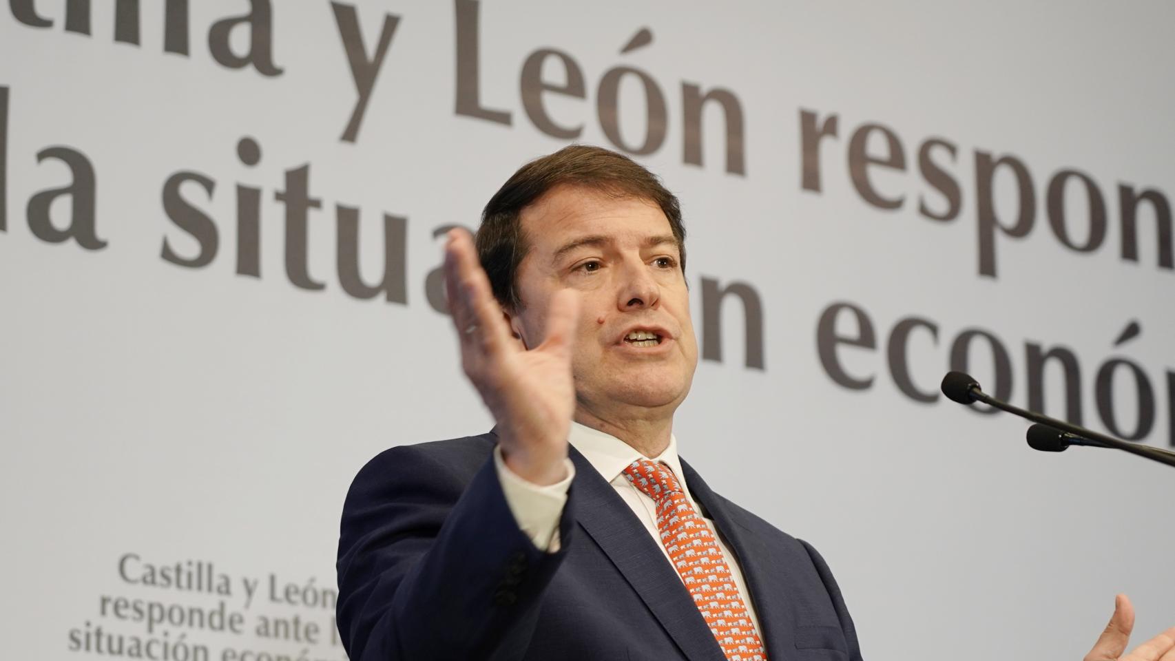 El presidente de la Junta, Alfonso Fernández Mañueco | ICAL - Rubén Cacho