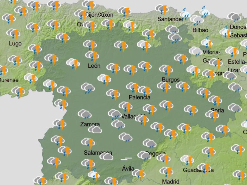 Pronóstico del tiempo para el sábado 23 de abril