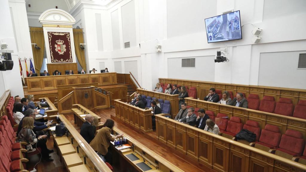 Pleno de las Cortes de Castilla-La Mancha. Foto: Cortes CLM.