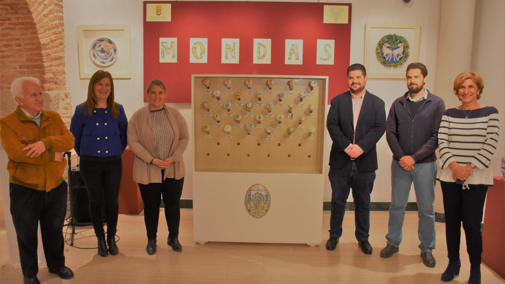 Colección de bastones cerámicos de Mondas en Talavera de la Reina. Foto: Ayuntamiento de Talavera.