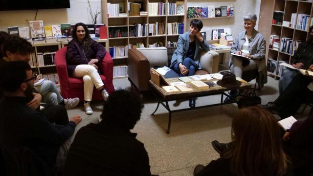 Ana Pontón durante el acto en A Coruña