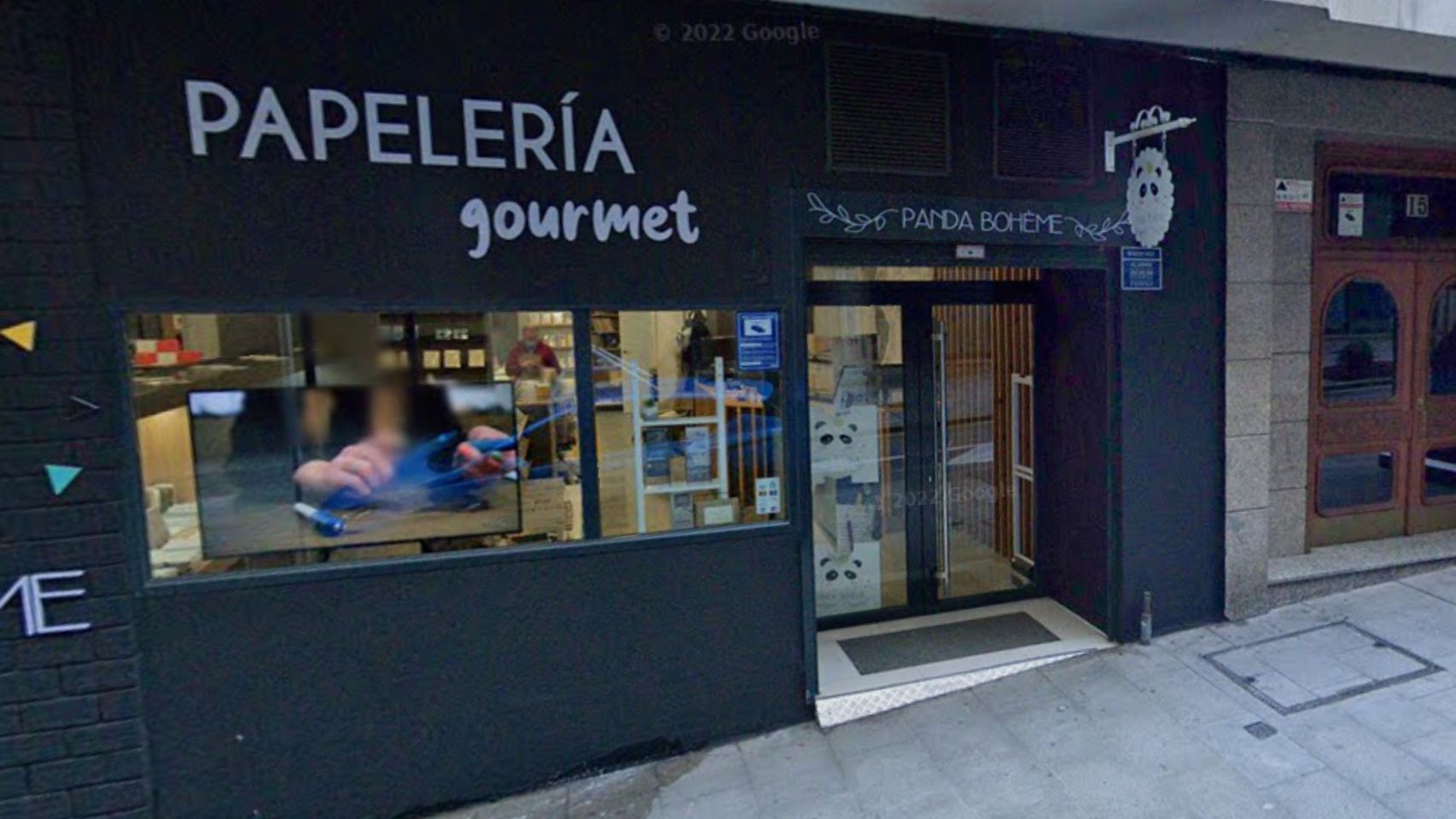 Fachada de la papelería ‘gourmet’ Panda Boheme.