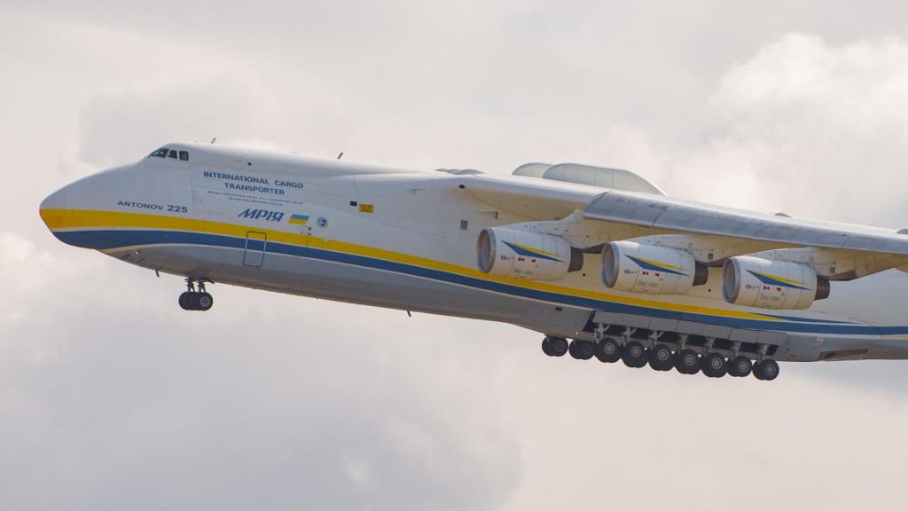 El Antonov An-225 Mriya de Ucrania.
