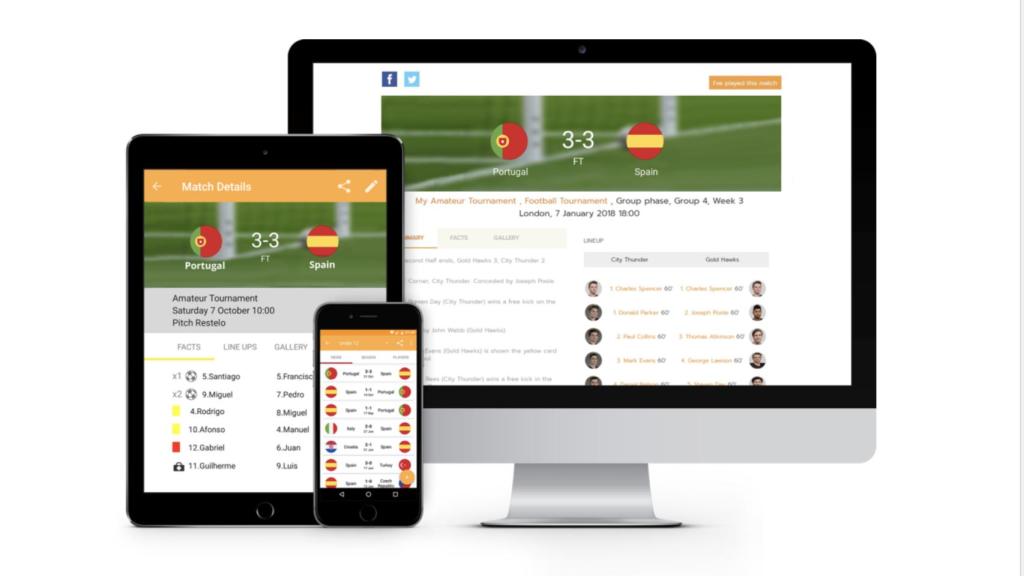 Competize se presenta en versión web y en apps nativas para Android y iOS, en inglés, español y portugués.