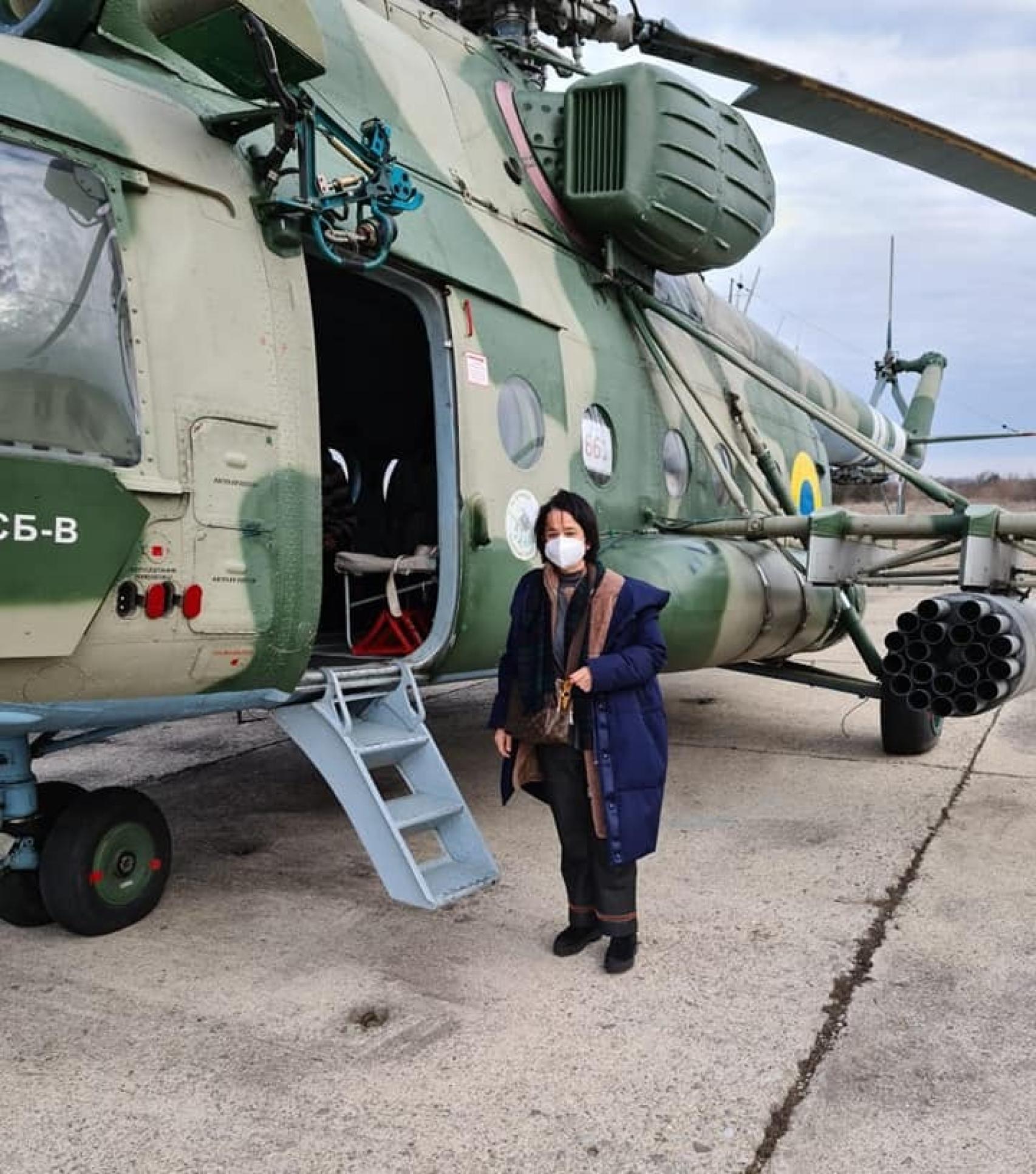 Silvia Cortés viaja a Mariupol el pasado 16 de febrero para celebrar el día de Ucrania.