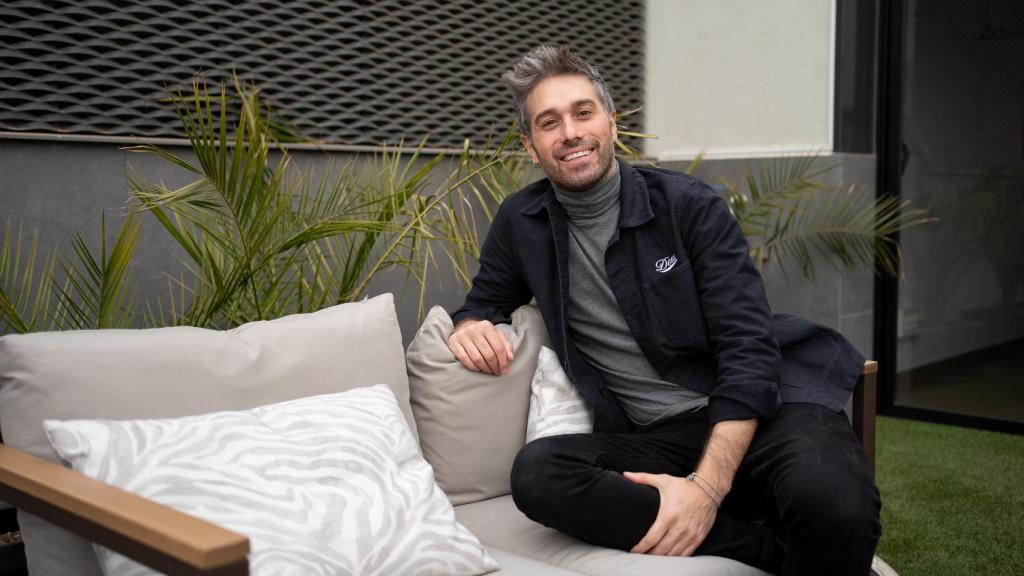 Dani Martínez en una entrevista con El Español