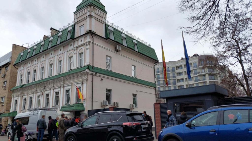 Embajada de España en Kiev.