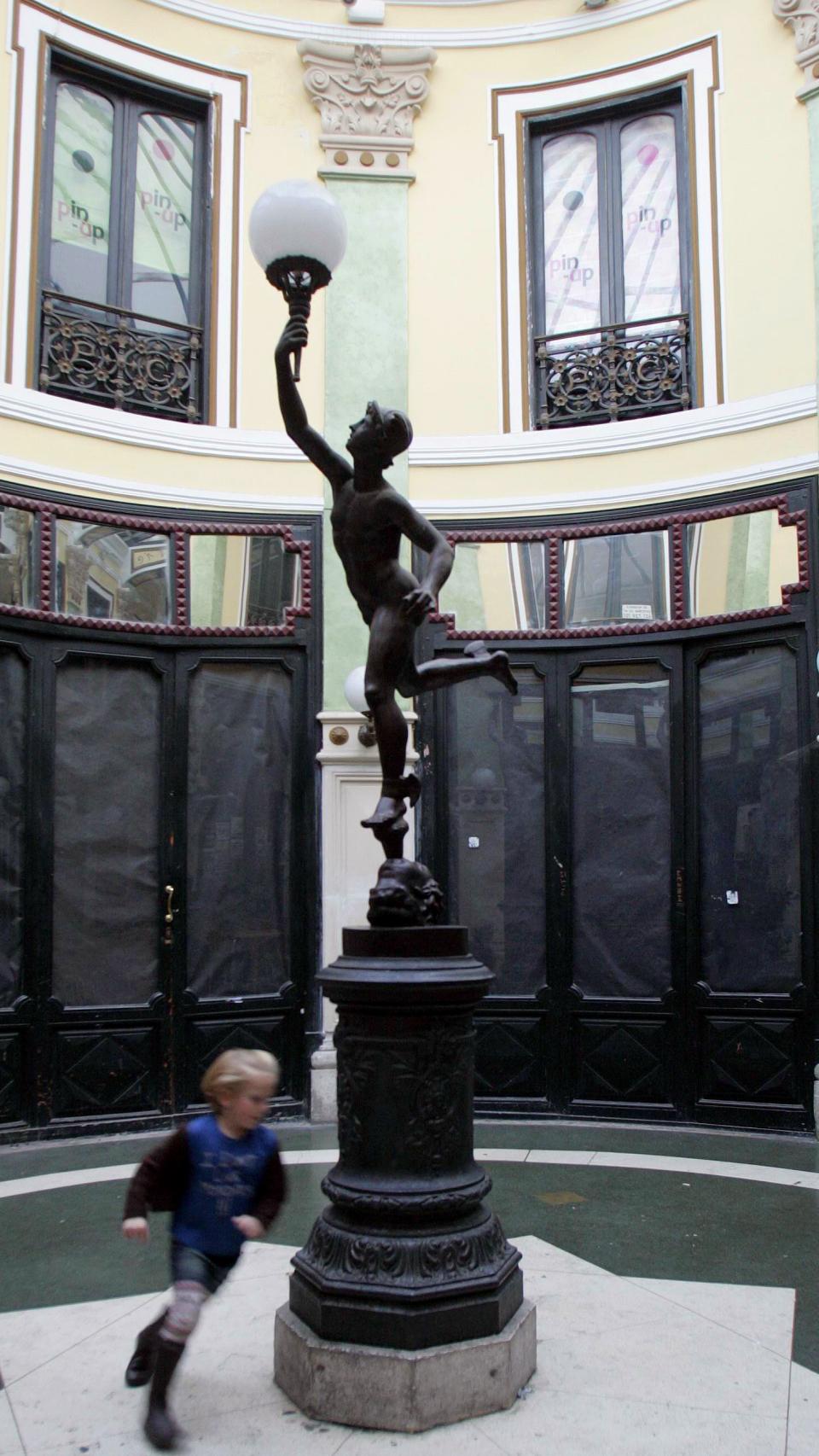 Plaza central del Pasaje Gutiérrez
