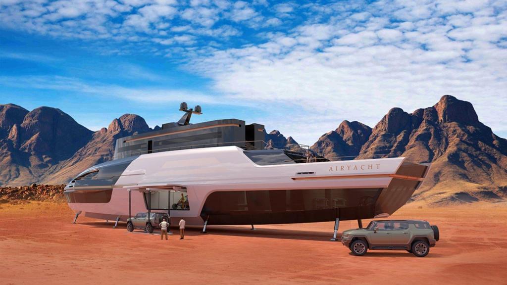 El AirYatch en tierra