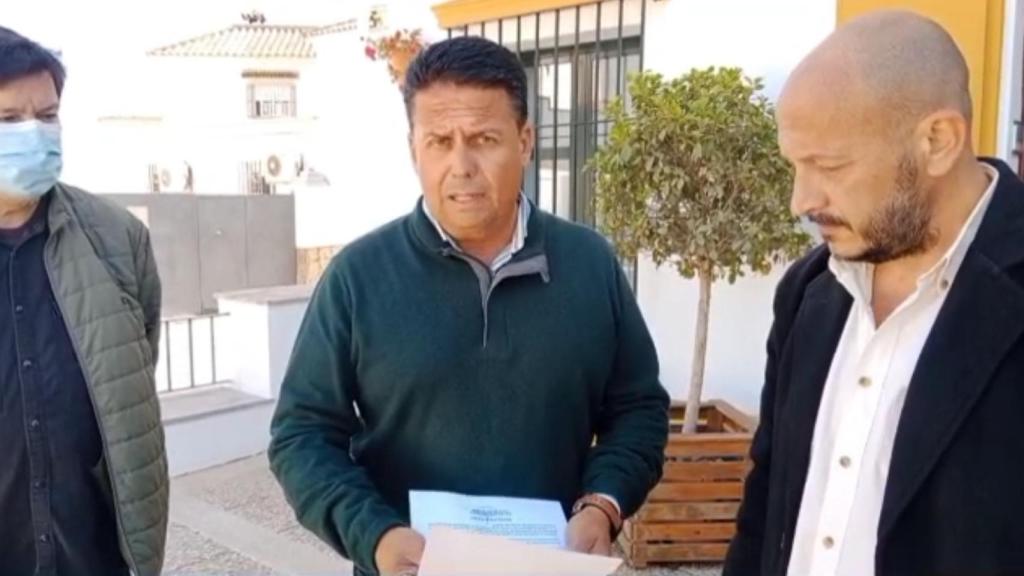 El vocal de IU en Torrecera, Manuel Bertolet.