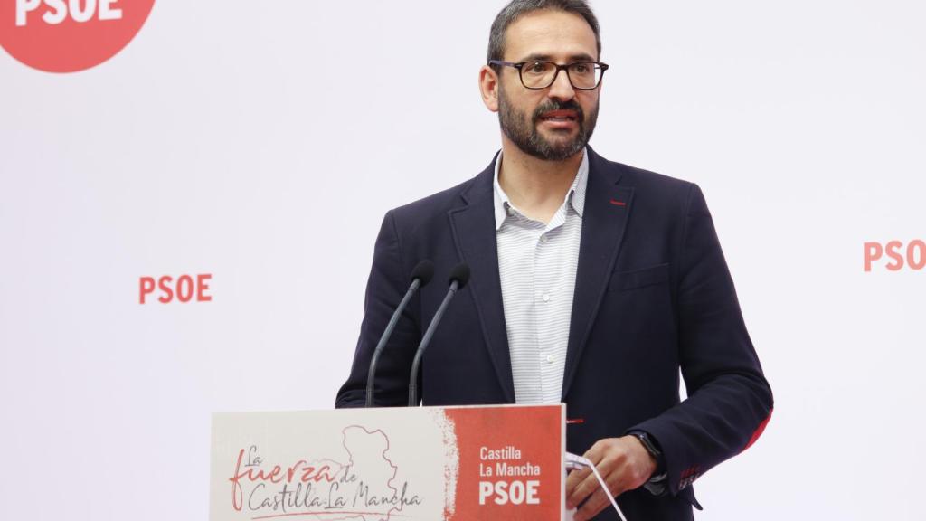 Sergio Gutiérrez, secretario de Organización del PSOE de Castilla-La Mancha.