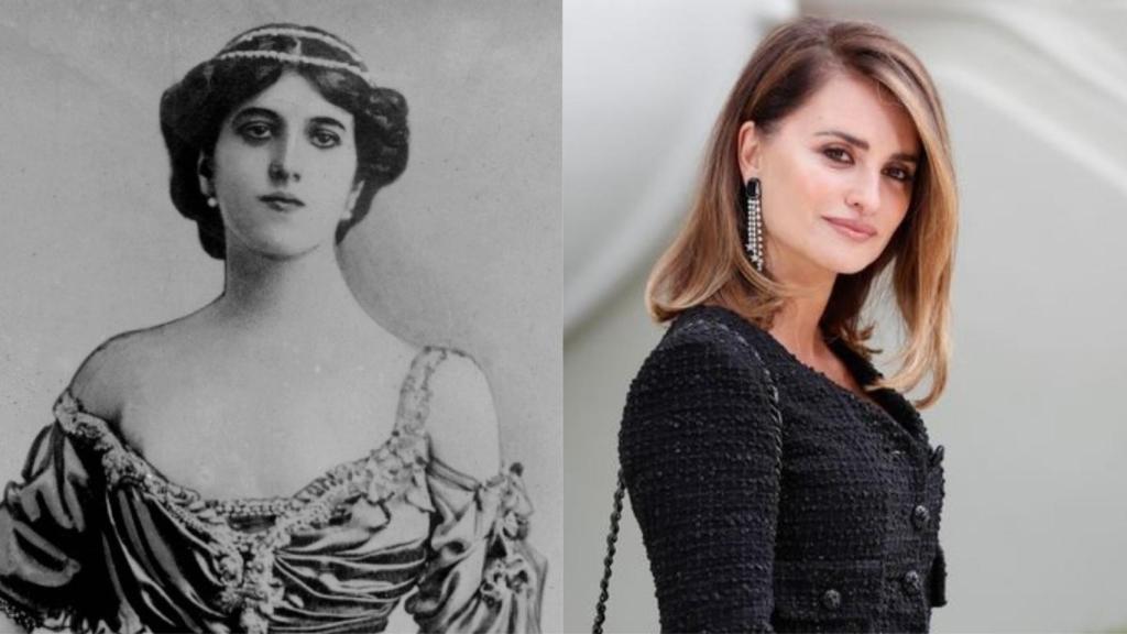 Anita Delgado y Penélope Cruz.