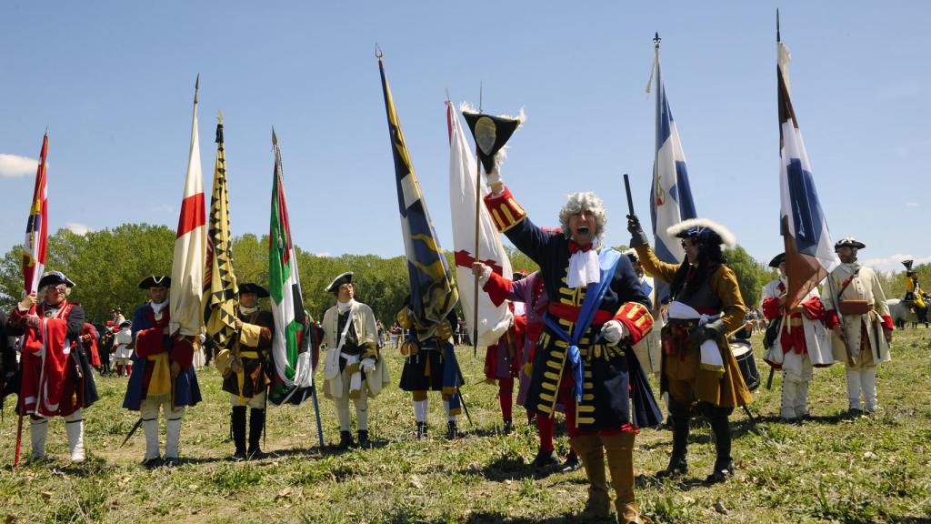 Recreación de la Batalla de Almansa.