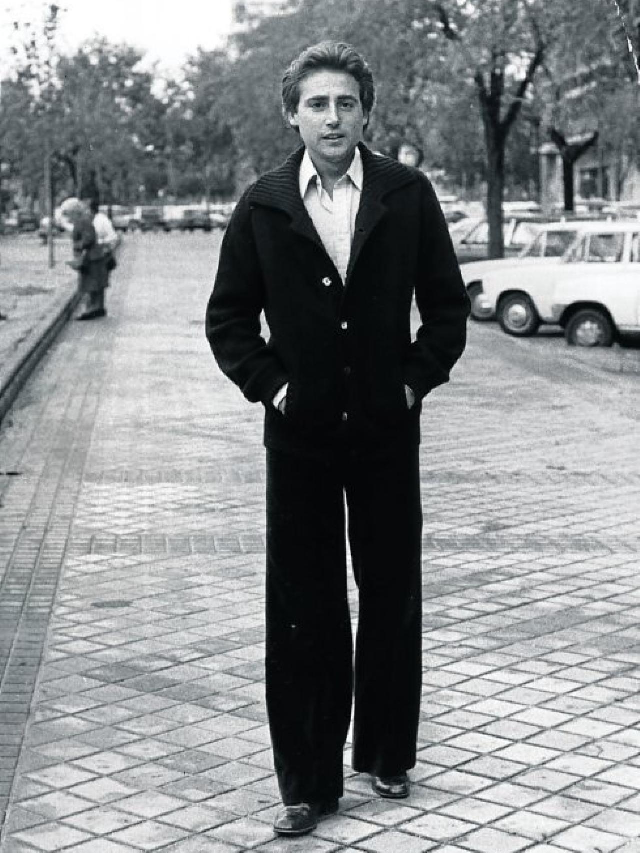 Matías Prats, segundo de la saga, de joven.